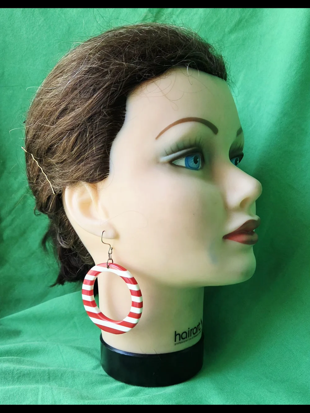 VINTAGE LOT OF Earrings HIPPIE STYLE (FOUR PAIRS)